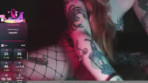 Snapshot of tattedsubmissive chatting on 10/12/25, 11:42 TattedSubmissive online show from 10/12/25, 11:42