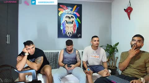 Snapshot of the_golden_boys chatting on 12/05/24, 01:03 SCOTT THEO KAMERON GENDERSON online show from 12/05/24, 01:03