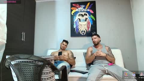 Snapshot of the_golden_boys chatting on 01/16/25, 12:45 SCOTT THEO KAMERON GENDERSON online show from 01/16/25, 12:45