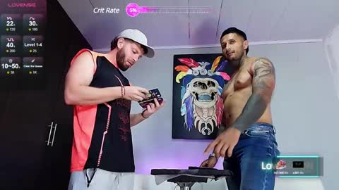 Snapshot of the_golden_boys chatting on 03/10/25, 09:18 SCOTT THEO KAMERON GENDERSON online show from 03/10/25, 09:18