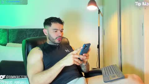 Snapshot of thiagoferrari1 chatting on 06/14/26, 02:09 thiago online show from 06/14/26, 02:09