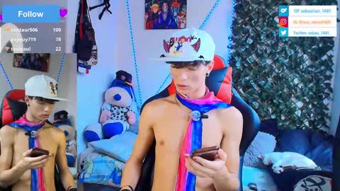 Snapshot of twink_sebas_ chatting on 02/27/25, 06:09 Bad boy sebastian online show from 02/27/25, 06:09
