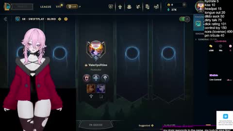 Snapshot of valeriyavalentine chatting on 12/21/25, 02:41 Valeriya Valentine online show from 12/21/25, 02:41