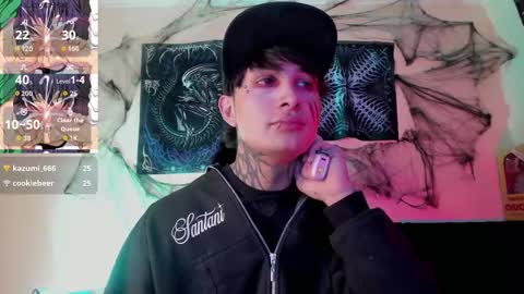 Snapshot of vampiredavyd chatting on 10/10/25, 03:05 david guzman i model independenthelp me with a thumbs up online show from 10/10/25, 03:05