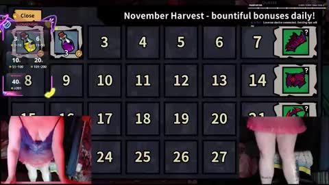 VelvetineSiren online show from 11/29/25, 09:45