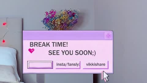 Snapshot of vikkilustfull chatting on 02/26/25, 06:43 VIKKI online show from 02/26/25, 06:43