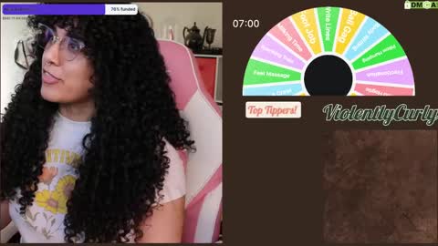 Snapshot of violentlycurly chatting on 01/24/25, 11:12 Curly the Coin Operated Toy online show from 01/24/25, 11:12