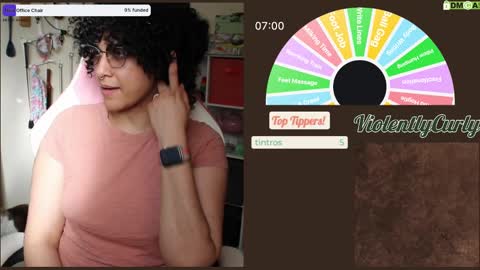 Snapshot of violentlycurly chatting on 02/26/25, 11:37 Curly the Coin Operated Toy online show from 02/26/25, 11:37