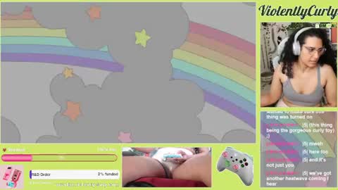 Snapshot of violentlycurly chatting on 07/24/26, 10:41 Curly the Coin Operated Toy online show from 07/24/26, 10:41