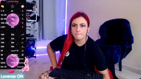 Snapshot of violetabitch chatting on 02/20/25, 03:23 Violetta Morningstar online show from 02/20/25, 03:23