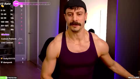 Snapshot of willyumx chatting on 12/16/25, 12:48 William Miguel online show from 12/16/25, 12:48