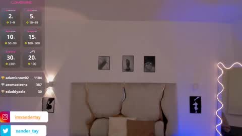 Snapshot of xander_tay chatting on 02/15/25, 02:04 ISSANDER online show from 02/15/25, 02:04