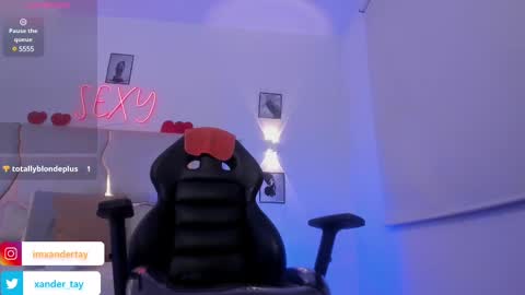 Snapshot of xander_tay chatting on 03/07/25, 01:31 ISSANDER online show from 03/07/25, 01:31