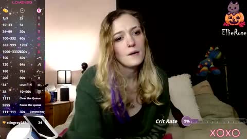 EllieeRose online show from 11/23/25, 12:21