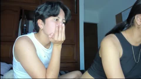 Snapshot of xlatin_girlssx chatting on 02/09/25, 10:43 We are Lana. the one with short hair and vanessa girl with long hair online show from 02/09/25, 10:43