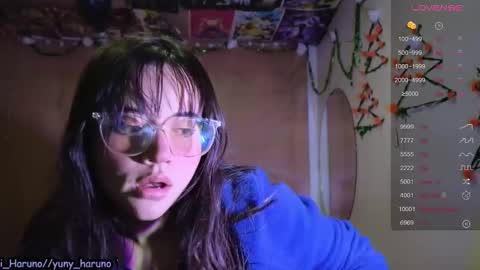 Haruno online show from 12/29/24, 12:23