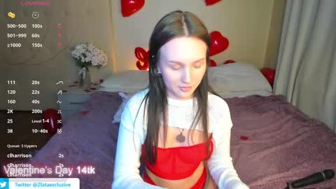 Snapshot of zlata__fox chatting on 02/15/25, 06:12 Zlata Mon Tue Thu Fri Sun Sa GMT 3 0000pm - 0600pm online show from 02/15/25, 06:12
