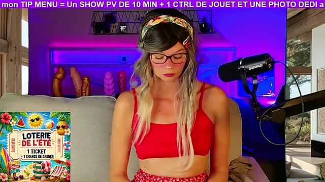Kittychatte online show from 07/07/26, 12:42