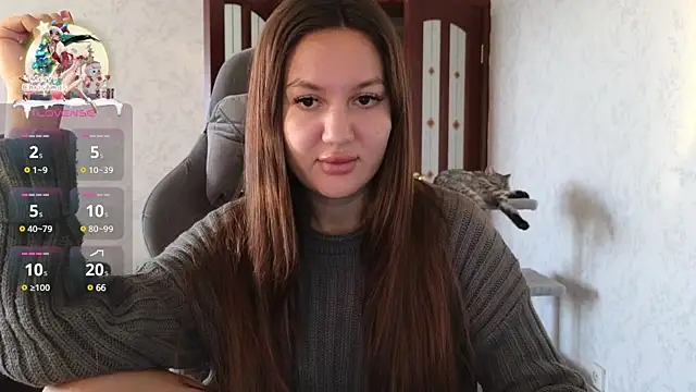 Snapshot of Nelly_Fischer chatting on 12/24/24, 11:49 Nelly Fischer online show from 12/24/24, 11:49