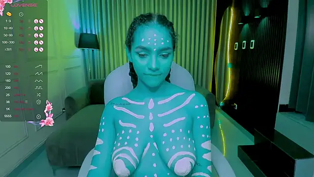 anahi curlie1 online show from 01/29/25, 04:15