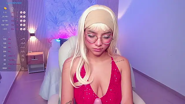 anahi curlie1 online show from 01/30/25, 07:18