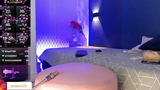 Anette  online show from 01/09/25, 07:50