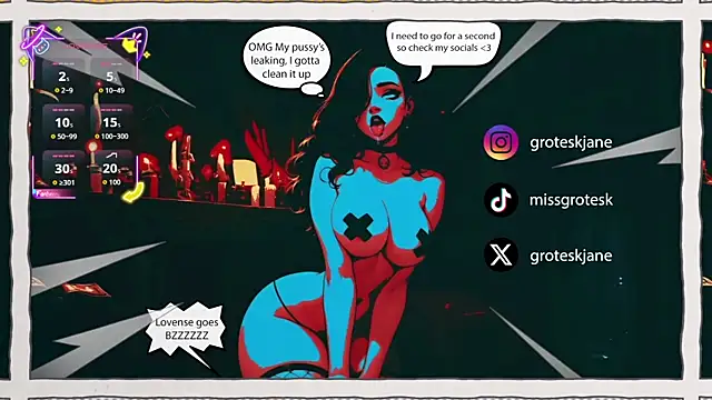 GroteskJane online show from 03/21/26, 08:01