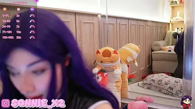 Snapshot of Sonnie_ chatting on 01/21/25, 11:46 Sonnie online show from 01/21/25, 11:46