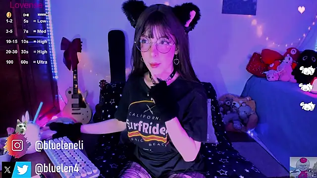 bluelen online show from 03/01/25, 08:34