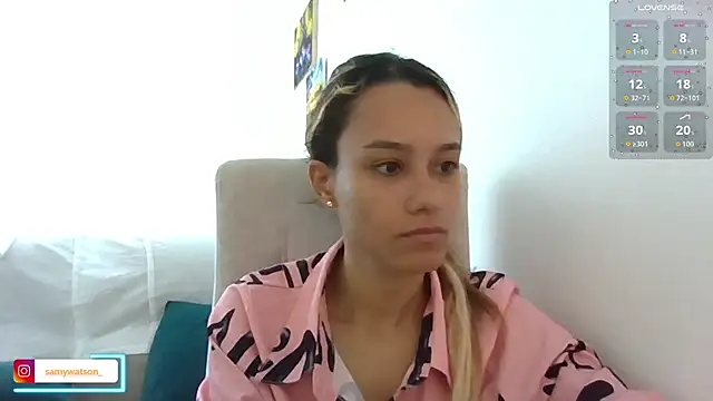 Snapshot of SamanthaWatson chatting on 10/11/25, 02:15 SamanthaWatson online show from 10/11/25, 02:15