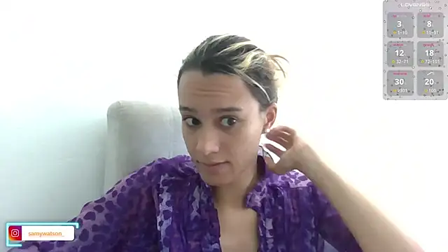 Snapshot of SamanthaWatson chatting on 10/15/25, 07:14 SamanthaWatson online show from 10/15/25, 07:14