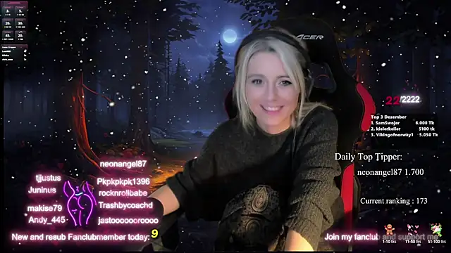 Lisaonthemoon online show from 12/18/24, 05:04