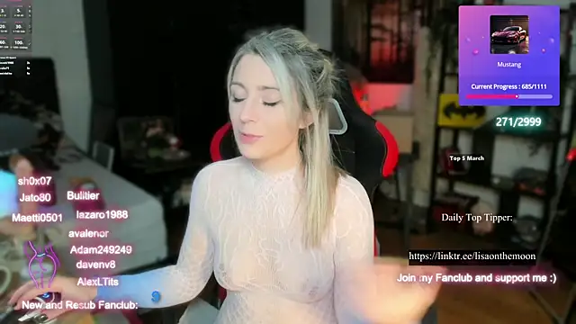 Lisaonthemoon online show from 03/02/25, 09:11