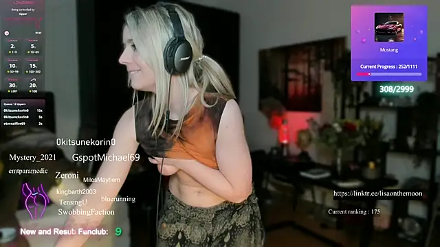 Lisaonthemoon online show from 03/10/25, 02:50