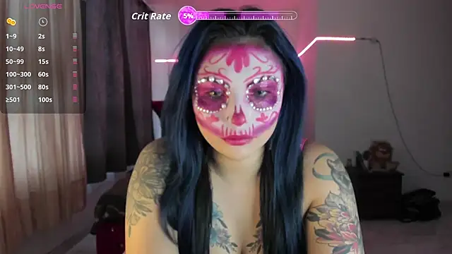 black wiidow online show from 10/18/25, 10:21