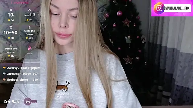 Marmalade Fox online show from 01/15/26, 04:44