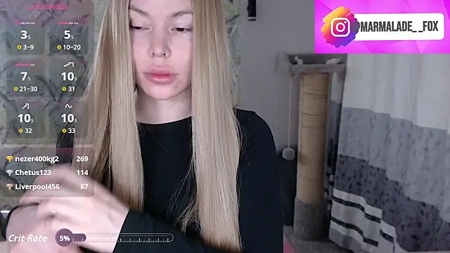 Marmalade Fox online show from 03/27/26, 07:13