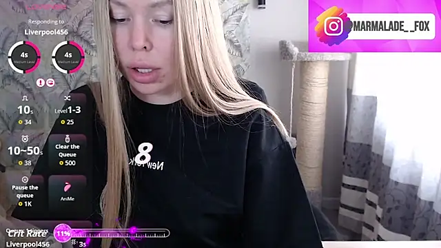 Marmalade Fox online show from 03/28/26, 07:19