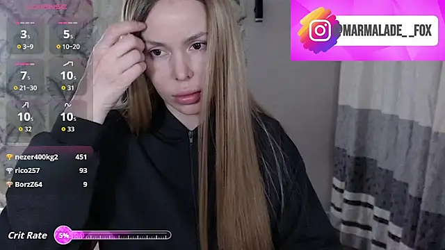 Marmalade Fox online show from 04/12/26, 05:29