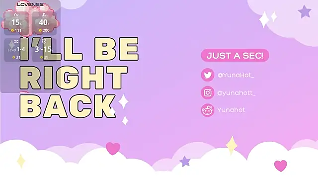 Yuna Hot online show from 07/12/26, 06:48