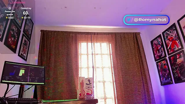 Snapshot of Romynahotx chatting on 01/24/25, 06:14 Romynahotx online show from 01/24/25, 06:14