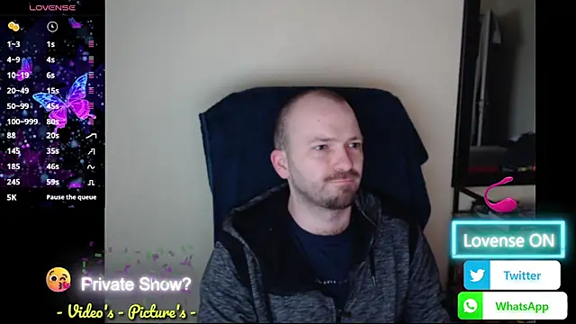 RealManHaveHairy online show from 05/18/26, 05:30