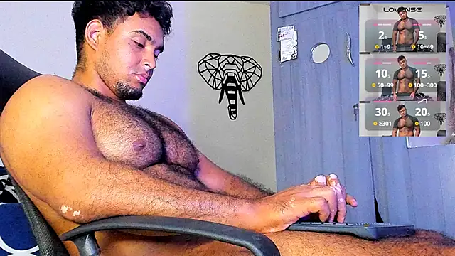 Big furry bear13 online show from 03/08/25, 09:50