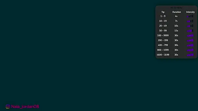 Nala j8 online show from 03/20/26, 03:39