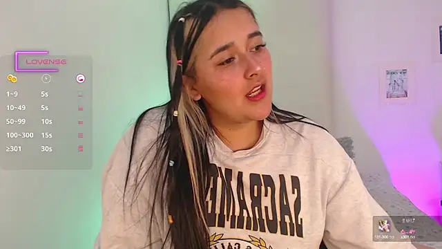 Snapshot of Megan_FE chatting on 01/22/25, 12:59 Megan FE online show from 01/22/25, 12:59