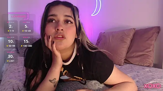 Snapshot of Megan_FE chatting on 02/21/25, 02:06 Megan FE online show from 02/21/25, 02:06