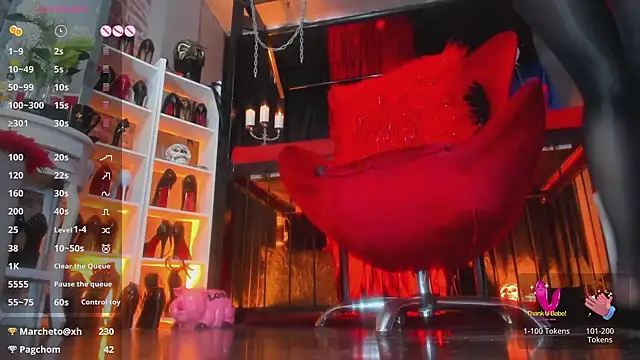 Snapshot of MistressAndre chatting on 02/23/25, 06:56 MistressAndre online show from 02/23/25, 06:56