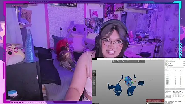 MegariaB online show from 02/01/25, 03:52