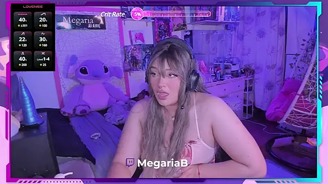 MegariaB online show from 02/08/25, 04:36
