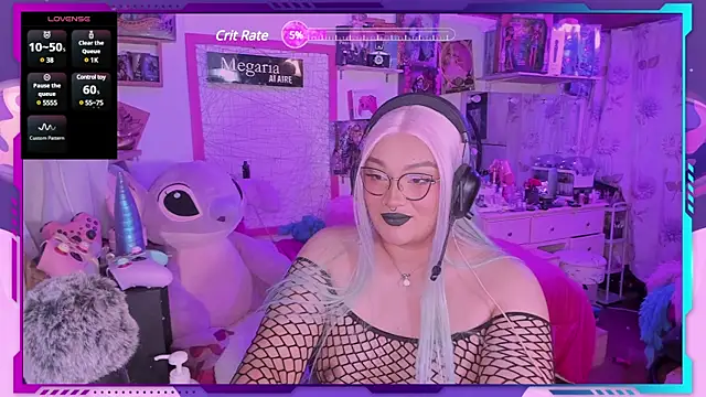 MegariaB online show from 02/14/25, 04:26